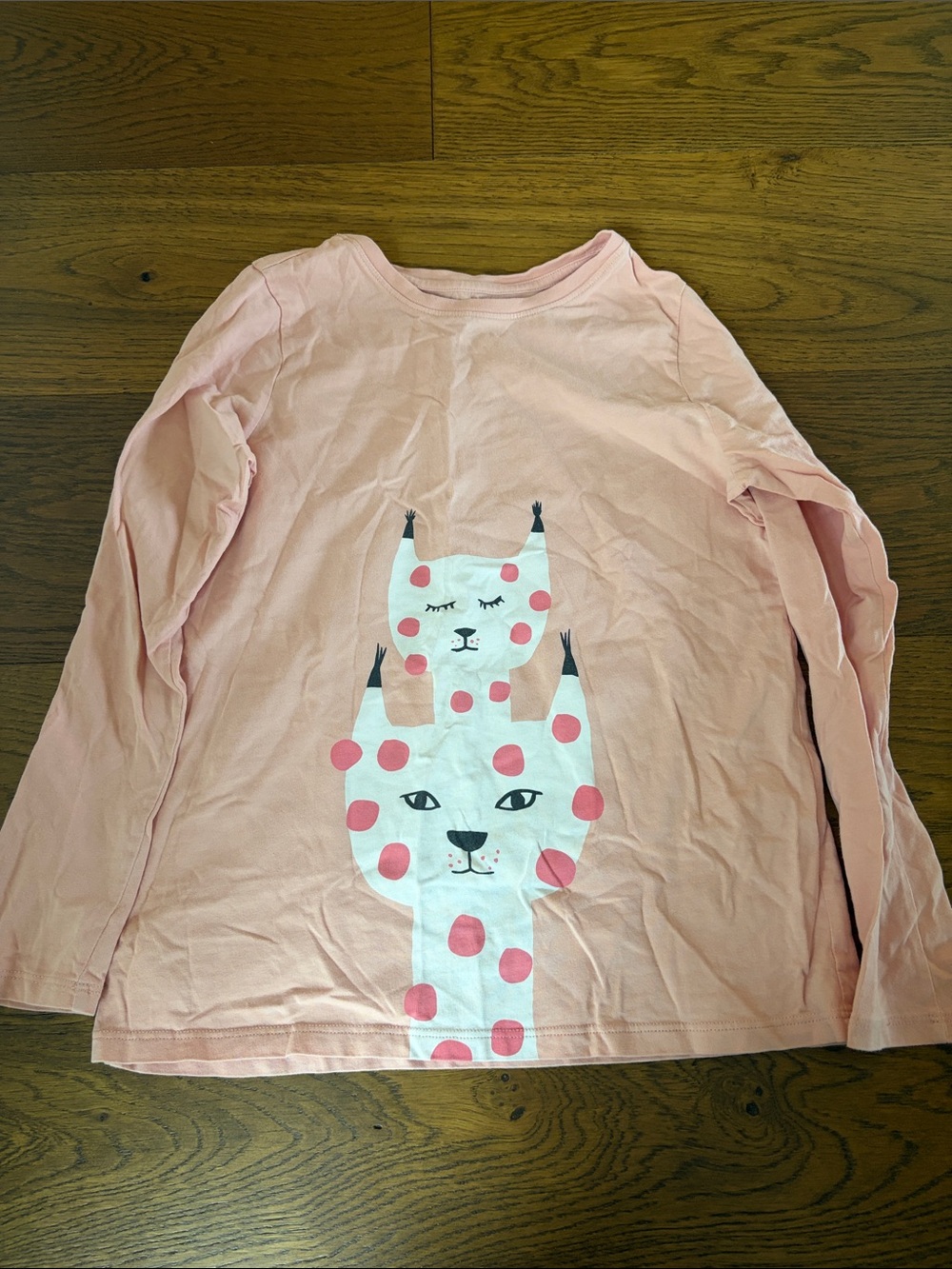 Tea Collection Long Sleeved Cat Tee